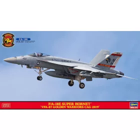   Hasegawa - Grumman F/A-18E Super Hornet Vfa-87 Golden Warriors Cag Airplane Military  2019