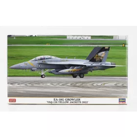   Hasegawa - BOEING EA-18G GROWLER VAQ-138 YELLOW JACKETS MILITARY AIRPLANE 2022 /