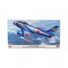   Hasegawa - NORTH AMERICAN SABRE F86F-40 MILITARY AIRPLANE 1949 /