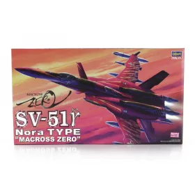   Hasegawa - TV SERIES SV-51Y NORA TYPE  ADVANCE VARIABLE FIGHTER AIRPLANE MACROSS ZERO /
