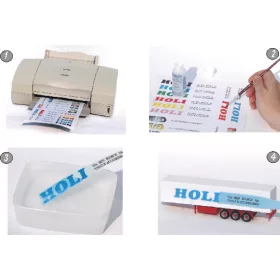 Holi - Fehér matricalap lézer nyomtatóhoz (3 db).
