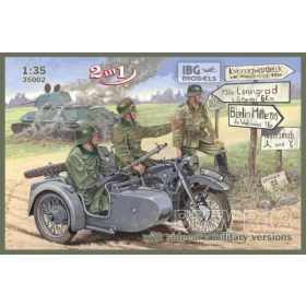 IBG - Bmw R 12 With Sidecar - Military Version