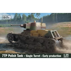   IBG - 1/35 7TP Polish Tank - Single Turret - Early Production