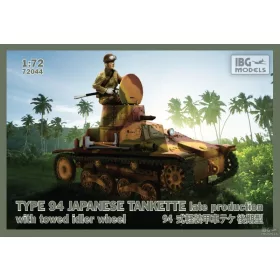   IBG - 1/72 TYPE 94 Japanese Tankette - late production with towed idler wheel