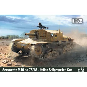   IBG - 1/72 Semovente M40 da 75/18 - Italian 75mm Selfpropelled Gun