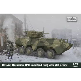   IBG - 1/72 BTR-4E Ukrainian APC (Modified Hull) with Slat Armor