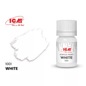 ICM - BASIC COLORS White bottle 12 ml