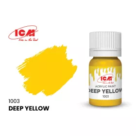 ICM - BASIC COLORS Deep Yellow bottle 12 ml