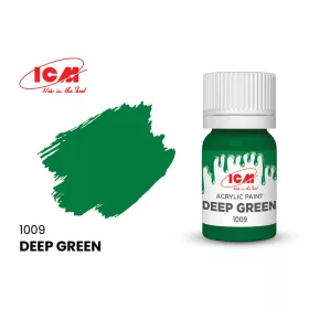ICM - BASIC COLORS Deep Green bottle 12 ml