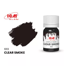 ICM - CLEAR COLORS Clear Smoke bottle 12 ml