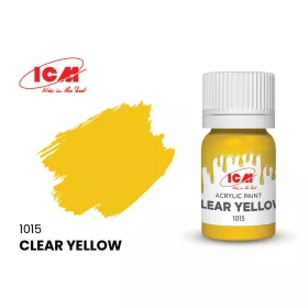 ICM - CLEAR COLORS Clear Yellow bottle 12 ml