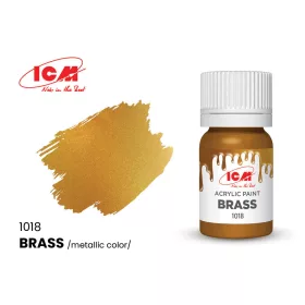 ICM - METALLIC COLORS Brass bottle 12 ml