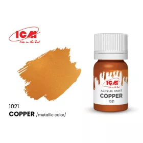 ICM - METALLIC COLORS Copper bottle 12 ml