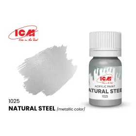 ICM - METALLIC COLORS Natural Steel bottle 12 ml