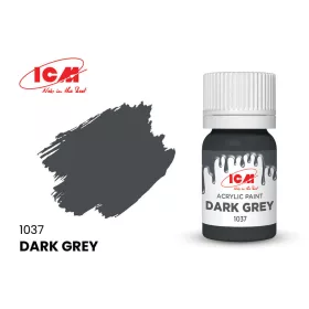 ICM - GREY Dark Grey bottle 12 ml