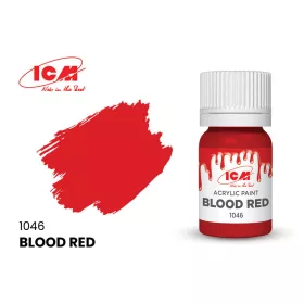 ICM - RED Blood Red bottle 12 ml
