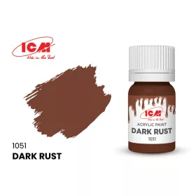 ICM - BROWN Dark Rust bottle 12 ml