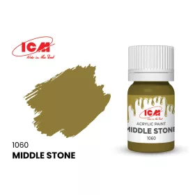 ICM - BROWN Middle Stone bottle 12 ml