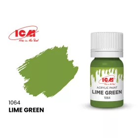 ICM - GREEN Lime Green bottle 12 ml
