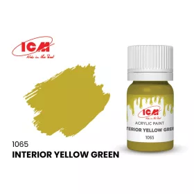 ICM - GREEN Interior Yellow Green bottle 12 ml