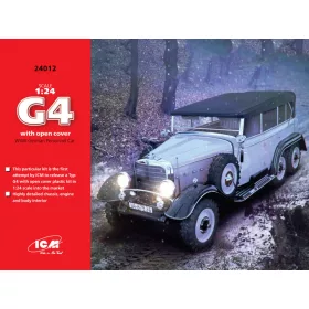 ICM - Typ G4 with open cover  WWII German Personnel Car