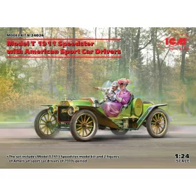 ICM - Model T 1913 Speedster with American Sport Car Drivers
