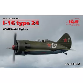 ICM - I-16 type 24 WWII Soviet Fighter