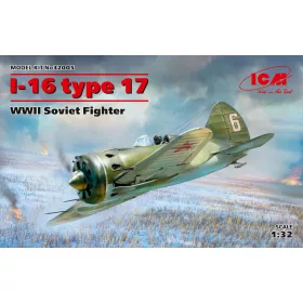 ICM - I-16 type 17  WWII Soviet Fighter