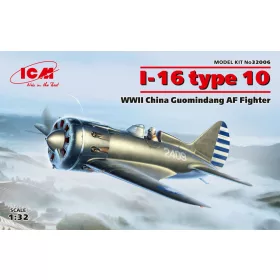 ICM - I-16 type 10  WWII China Guomindang AF Fighter