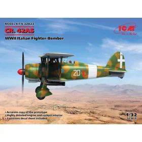 ICM - CR. 42AS  WWII Italian Fighter-Bomber