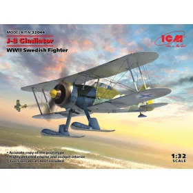 ICM - J-8 Gladiator  WWII Swedish Fighter