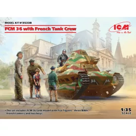 ICM - FCM 36 with French Tank Crew