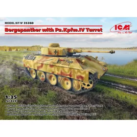 ICM - 1:35 ICM Bergepanther with Pz.Kpfw.IV Turret
