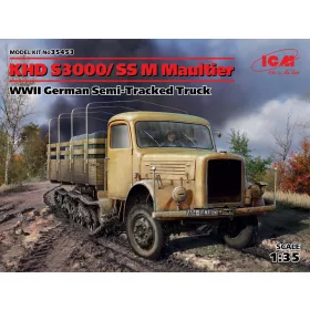 ICM - KHD S3000/SS M Maultier WWII German Semi-Tracked Truck