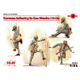 ICM - German Infantry in Gas Masks 1918