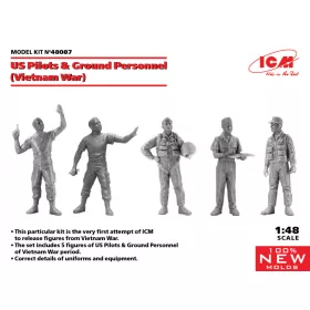 ICM - US Pilots   Ground Personnel (Vietnam War) (5 figures)