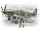 ICM - Mustang P-51 B WWII American Fighter with  USAAF Pilots and Ground Personnel