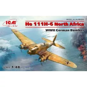 ICM - He 111H6 North Africa WWII German Bombe Limited