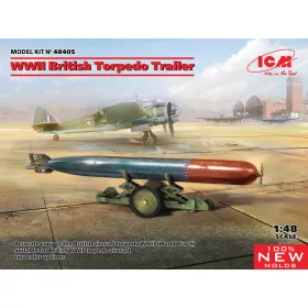ICM - WWII British Torpedo Trailer (100% new molds)