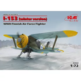 ICM - I-153 WWII Finnish Air Force Fighter winter version