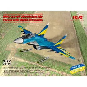 ICM - MiG-29 of Ukrainian Air Forces with JDAM-ER bombs