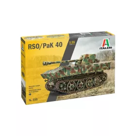  Italeri - 1:35 German RSO tracked transporter with PAK 40 Anti-Tank Gun