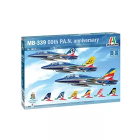   Italeri - Aermacchi Mb-339  Quot 60Th P.A.N. Anniversary Quot  - 3 Models Set