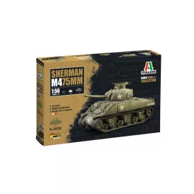 Italeri - 1:56 Sherman M4 75mm