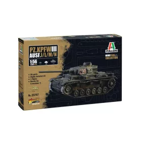 Italeri - 1:56 Pz.Kpfw. III Ausf. J/L/M/N