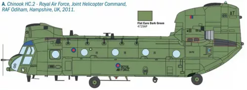 Italeri - Chinook Hc.2 / Ch-47F