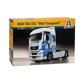 Italeri - 1:24 MAN TGX XXL  WOLF TRANSPORT