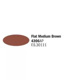 Italeri - Flat Medium Brown - Acrylic Paint (20 ml)