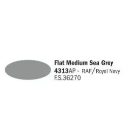 Italeri - Flat Medium Sea Grey - Acrylic Paint (20 Ml)