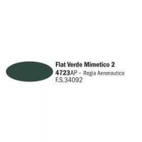 Italeri - Flat Dark Green - Acrylic Paint (20 ml)